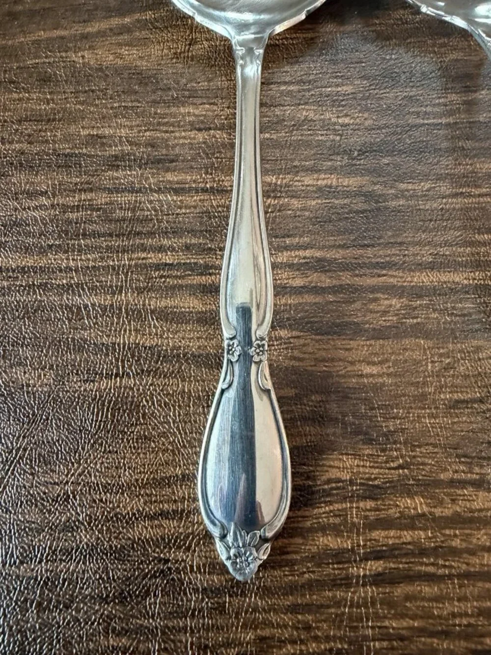Set of 3 Oneida Community Chatelaine Stainless Casserole Serving Spoons 8.5